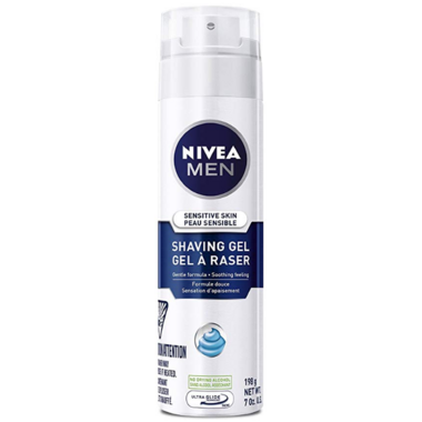 Nivea Men Sensitive Skin Shaving Gel 198 g
