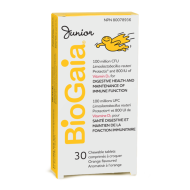 BioGaia Junior Probiotic Tablets with Vitamin D 30 Tablets