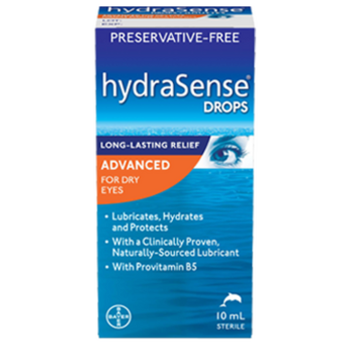 hydraSense Advanced Eye Drops For Dry Eyes 10 mL