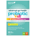 Genuine Health Advanced Gut Health Probiotic for Kids Lemonade