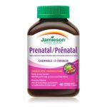 Jamieson 100% Complete Prenatal Chewable Cranberry Apple Flavour 60 Capsules